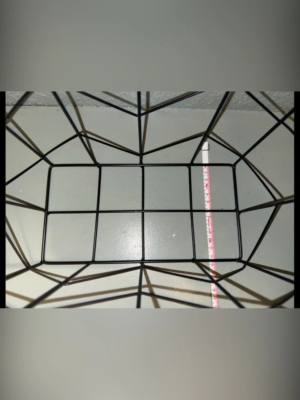 Decorative Metal Storage Basket